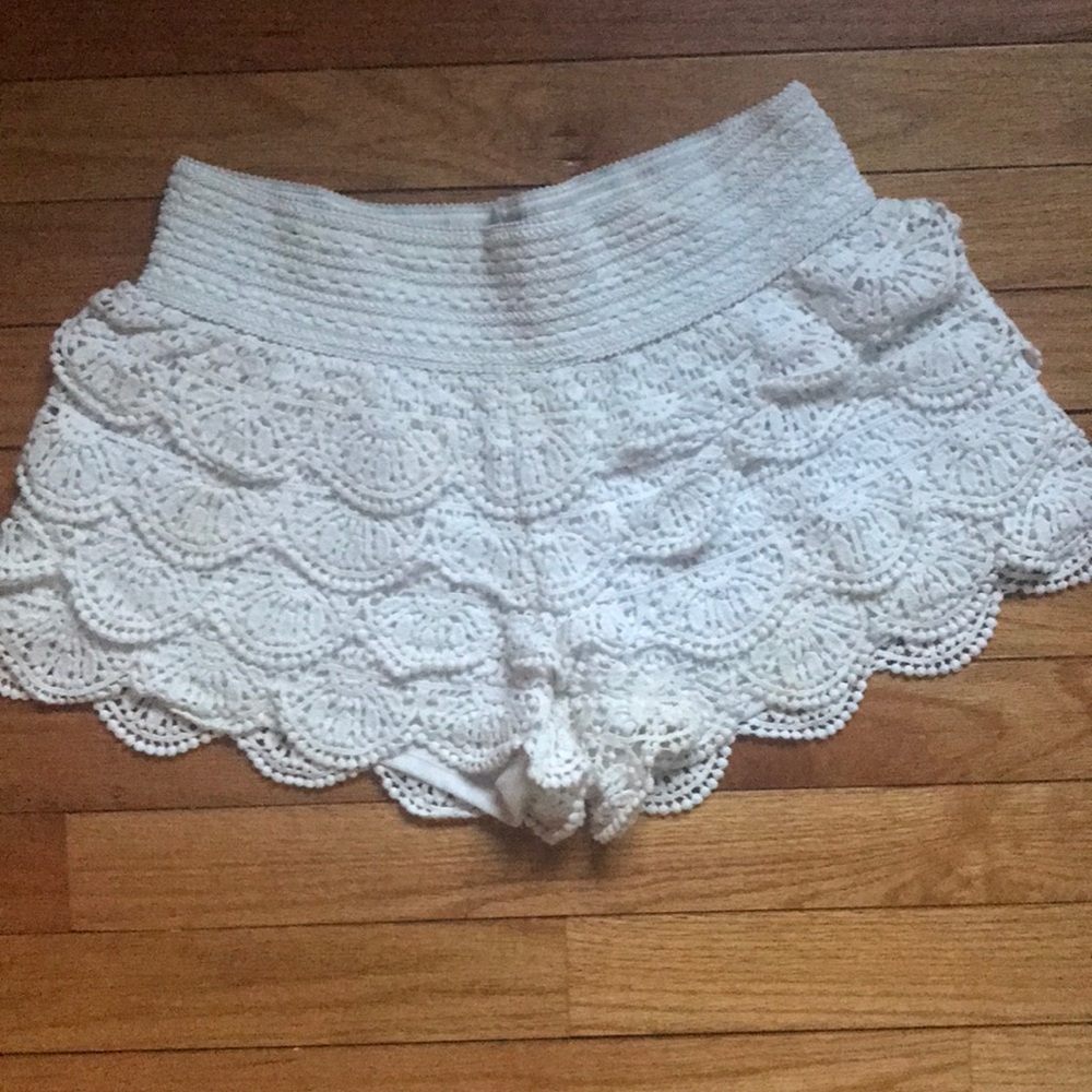 White shorts